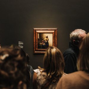 Painting on Wall of Rijksmuseum